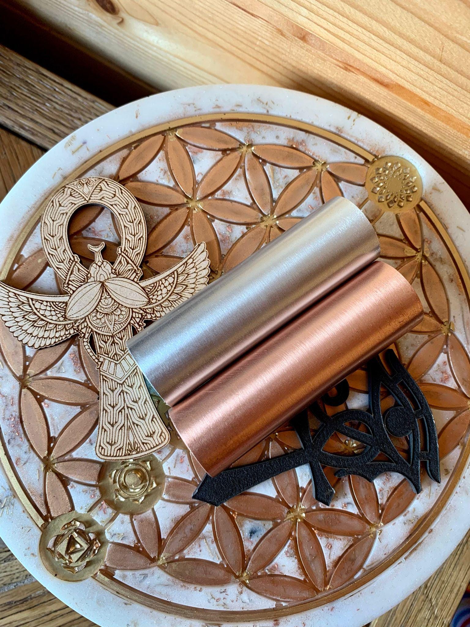 Rose Quartz Rods for the Heart
